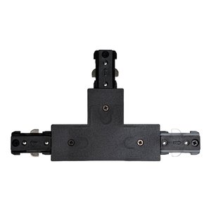T CONNECTOR FOR TRACK - BLACK - V1