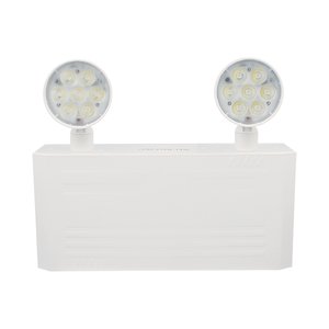 STEEL BATTERY UNIT WITH 2×5W HEADS - OUTPUT 6V 34W MAX WITH 3FT CORD