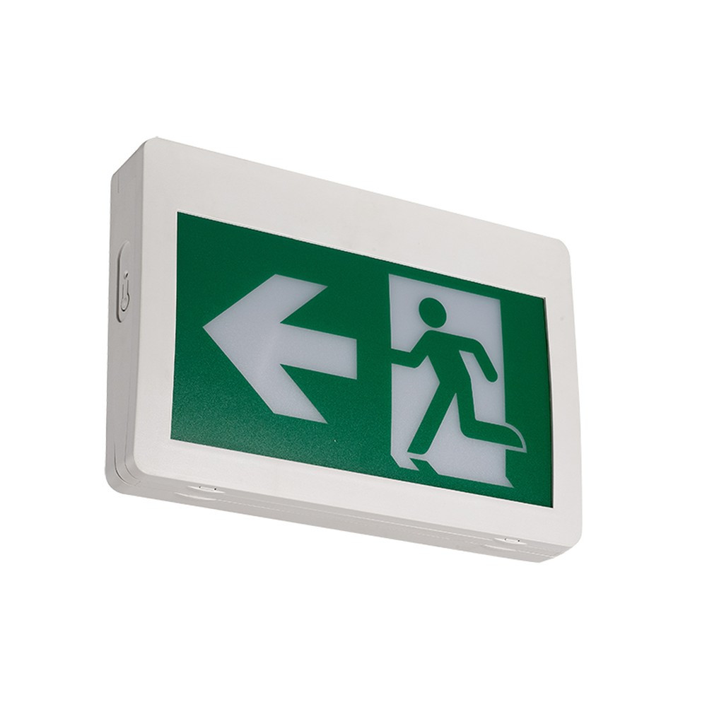 ENSEIGNE DE SORTIE D'URGENCE LED "RUNNING MAN" BOÎTIER PLASTIQUE TL-RMES111
