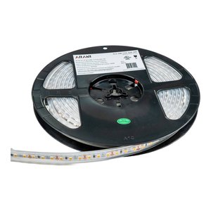12V LED TAPE LIGHT (3000K) | 3W PER FOOT | WEATHERPROOF | DIMMABLE | 48W 16FT ROLL | INCLUDES ST...