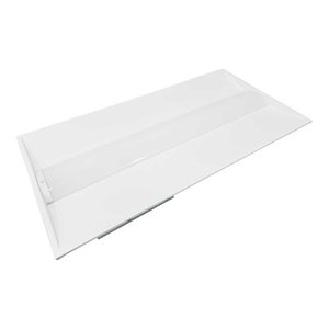 [2PK] TROFFER LIGHT 2X4' 50-40-35-30-25W 120-347V 35-40-50-57-65K WHITE FROST DIM 0-10V