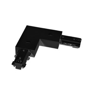 CORNER (L) CONNECTOR FOR H TYPE TRACK - BLACK