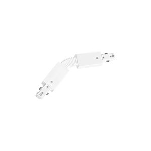 FLEXIBLE CONNECTOR FOR H TYPE TRACK - WHITE