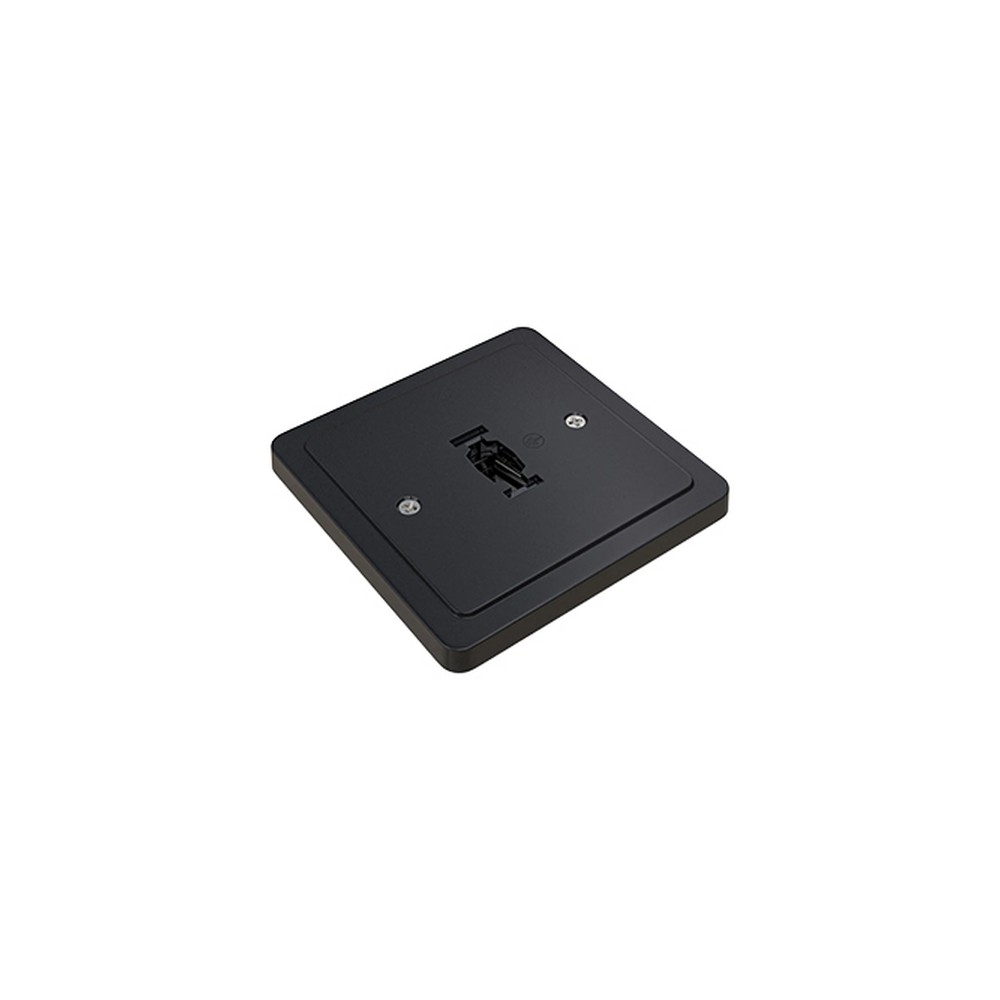 ROSACE MONOPOINT POUR TÊTE DE RAIL DE TYPE H - NOIR
