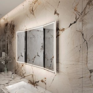 TRIFOLD LED MIRROR