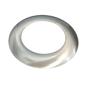 RGD-SP5 6" SLIM PANEL - BRUSH NICKEL TRIM RING FOR 5-CCT SELECTABLE