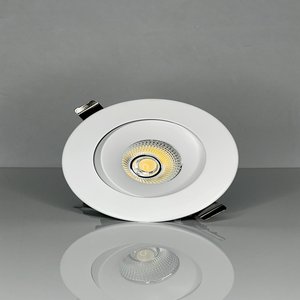 EDA-ECL - 4" REGRESSED GIMBAL - 17W (1268LM) - CRI 90 - SELECTABLE 27-30-35-40 - 10K - 0-10V DIMMABLE - 38 DEG. FT6