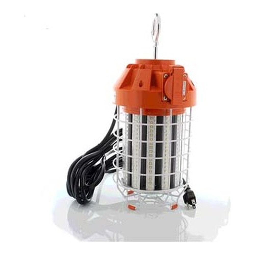TWL LUMINAIRE DE CHANTIER TEMPORAIRE - LUMIÈRES DE TRAVAIL - 100W - 5000K - 120V - ORANGE