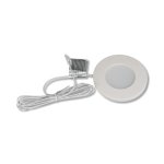 Under Cabinet Puck Light - Mount + Trim only - Black - V2