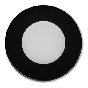UNDER CABINET PUCK LIGHT | MOUNT + TRIM ONLY | BLACK | V2
