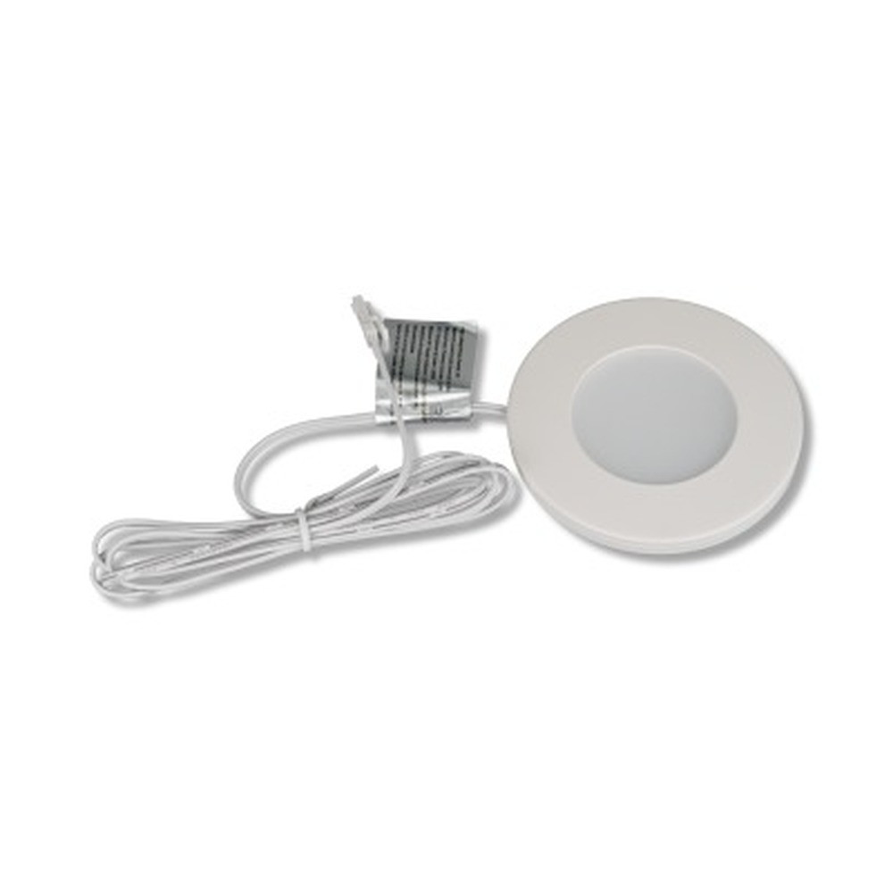 Under Cabinet Puck Light - Mount + Trim only - Black - V2