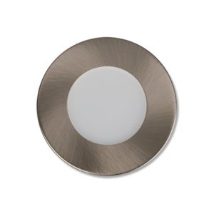 Under Cabinet Puck Light - Mount + Trim only - Brushed Nickel - V2