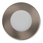 UNDER CABINET PUCK LIGHT | MOUNT + TRIM ONLY | BRUSHED NICKEL | V2