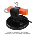 KIT DE BATTERIE D'URGENCE POUR PROJECTEURS LED UFO 100W ET 150W