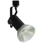 UNIVERSAL LINE VOLTAGE TRACK FIXTURE FOR PAR LAMPS - UNI1190-BK