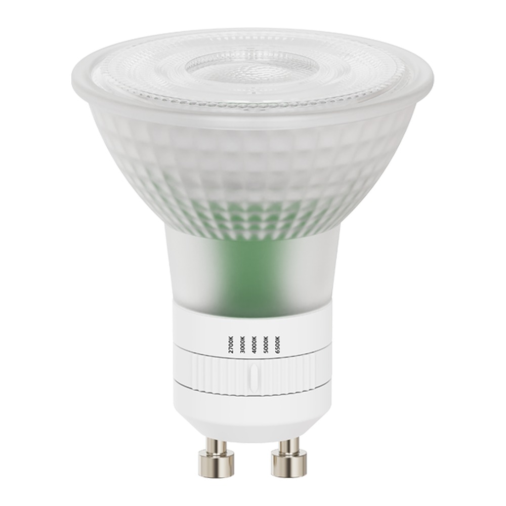 VASO GLASS HOUSING MR16 - 7W - 560LM - 5CCT - WFL 45° - DIMMABLE - GU10