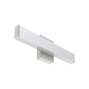 Vanity Light - 2ft - Square - 9/15/19W - 27/30/35/40/5000K - 120-277V - Triac Dimming - Brushed Nickel