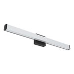 VANITY LIGHT, 3FT, SQUARE, 18/23/30W, 27/30/35/40/5000K, 120-277V, TRIAC DIMMING, BLACK