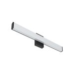 Vanity Light - 3ft - Square - 18/23/30W - 27/30/35/40/5000K - 120-277V - Triac Dimming - Black
