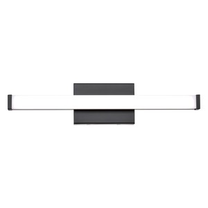 22 INCH LED WALL VANITIES (SQUARE) 120V-277V - 5CCT (2700K - 3000K - 3500K - 4000K - 5000K) 17W - 1800LMN - 120° (VNT-B22-5CCT-BK)
