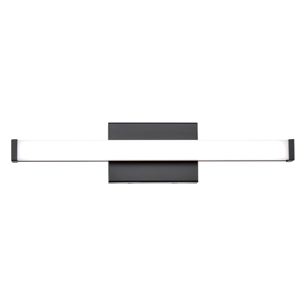 22 INCH LED WALL VANITIES (SQUARE) 120V-277V - 5CCT (2700K - 3000K - 3500K - 4000K - 5000K) 17W - 1800LMN - 120° (VNT-B22-5CCT-BK)