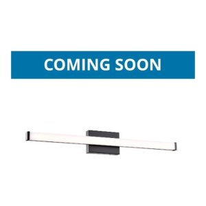 34 INCH LED WALL VANITIES (SQUARE) 120V-277V - 5CCT (2700K - 1000K - 1500K - 1000K - 1000K) 25W - 2600LMN - 120° (VNT-B34-5CCT-BK)