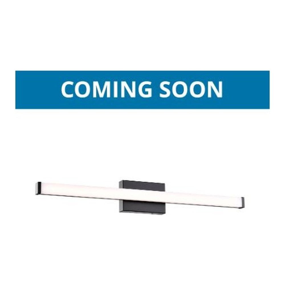 34 INCH LED WALL VANITIES (SQUARE) 120V-277V - 5CCT (2700K - 1000K - 1500K - 1000K - 1000K) 25W - 2600LMN - 120° (VNT-B34-5CCT-BK)