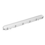 Vapor tight 4ft 56W 100-277V 50K white frost dim 0-10V