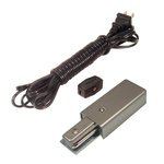 WIRE END POWER FEED - WITH PLUG IN CORD BRUSHED NICKEL - WE6110-BN