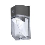 Wall pack mini 120 deg. 26W 100-277V 50K bronze clear int. photo. 1pk