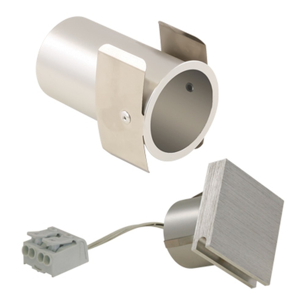 WALL GRAZE - 1.4W - 30K - 90CRI - 24V 120° - HARDWIRE - SQUARE TRIM - AL - WLFLS-1W30K-90-AL