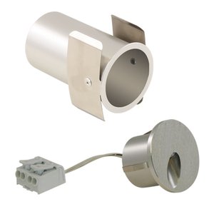 ASYMMETRIC - 1.4W - 30K - 90CRI - 24V 45° - HARDWIRE - ROUND TRIM - AL - WLTDR-1W30K-90-AL