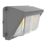 WALL PACK SS 60-40-30W 120-347V 30-40-50K BRONZE CLEAR 120 DEG. DC12V INT. PHOTO. DLC PREMIUM - DLC ID S-462QJX - 7,916 LUMENS