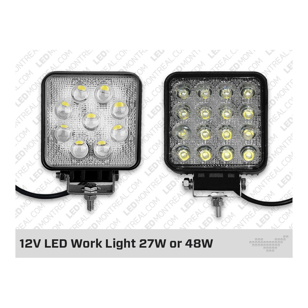 LED WORK LIGHT 48W