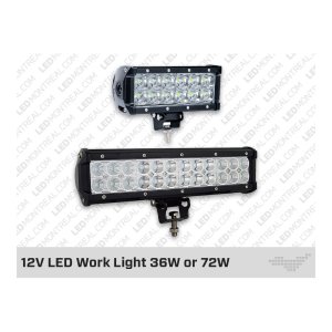 12V LED WORK LIGHT 36W
