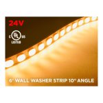 24V WALL WASHER STRIP 6 FEET - 10 DEGREE ANGLE (STRIP ONLY)