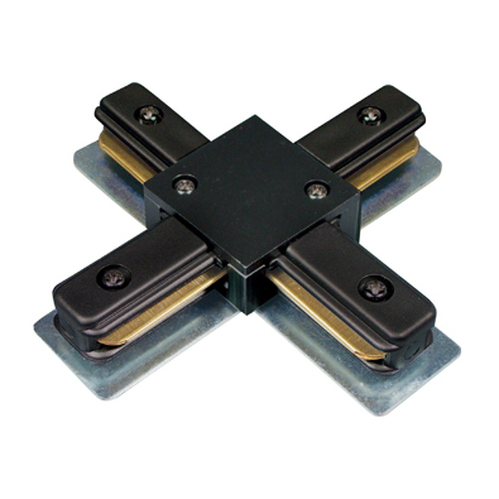 CONNECTEUR EN X NOIR - XC6104-BK