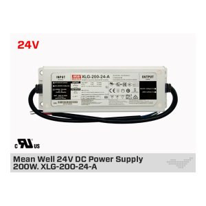 MEAN WELL OUTDOOR 24V DC POWER SUPPLY 200W 8.3A (XLG-200-24-A)