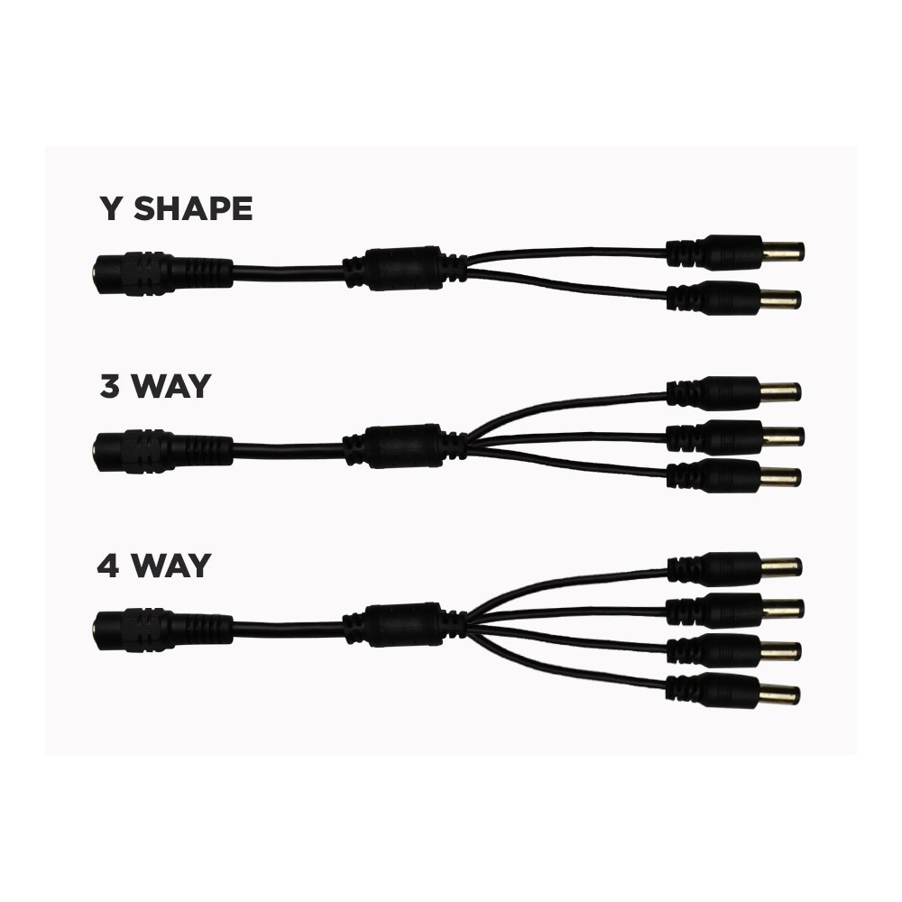 Y SHAPE DC SPLITTER