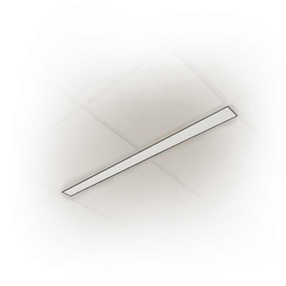 ZNTH60 - LINEAR RECESSED - DIRECT - 8FT. - START/END FIXTURE - SELECTABLE 80-66-50W - SELECTABLE 30-35-40K (ZNTH60-RDS/8/F/10L/MK3/80/UN3/D1/B)