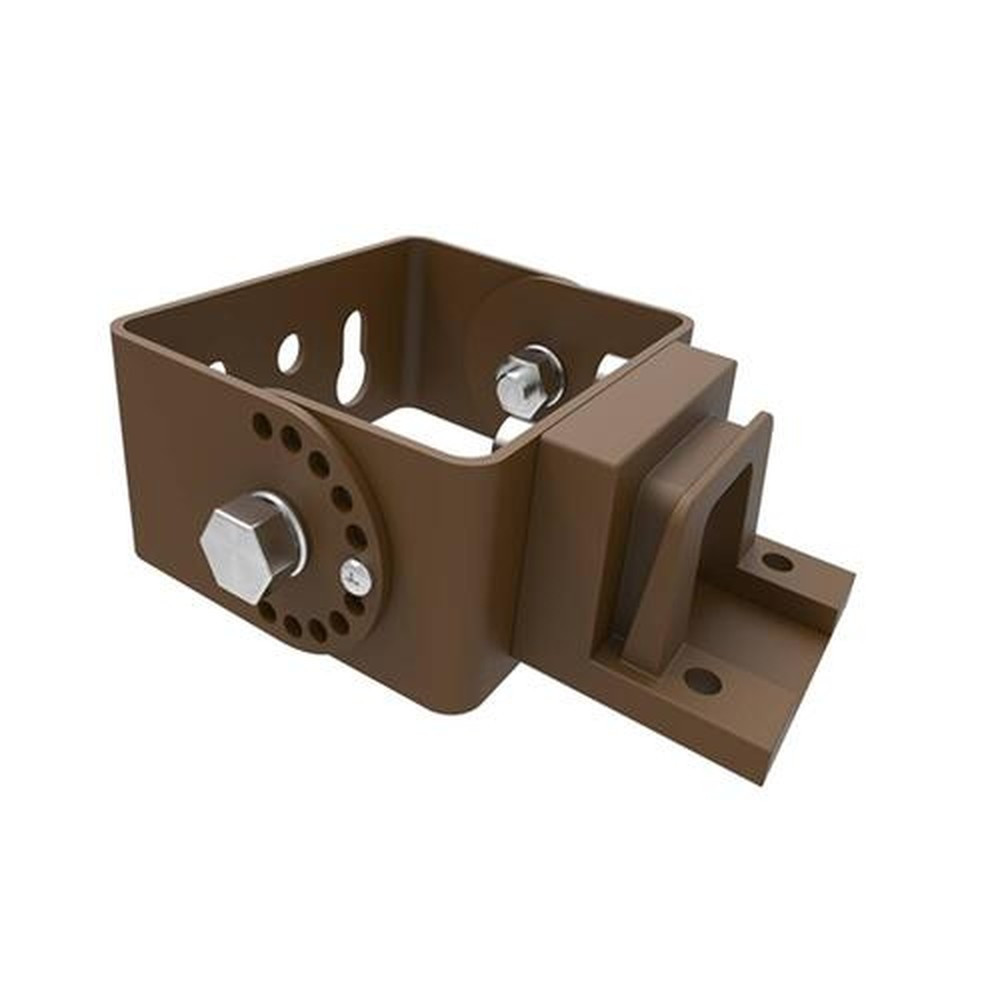 Area Light V3 Bracket - Adjustable trunion for square pole - round pole and wall mount