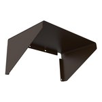 GLARE SHIELD VISOR 80W FOR ADJUSTABLE WALLPACK AW
