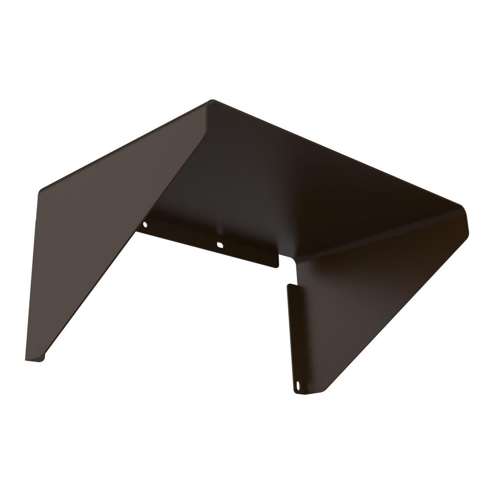 GLARE SHIELD VISOR 80W FOR ADJUSTABLE WALLPACK AW