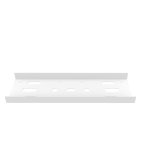 Linear Fixtures Accessories - connector plate to connect 2x 4'
