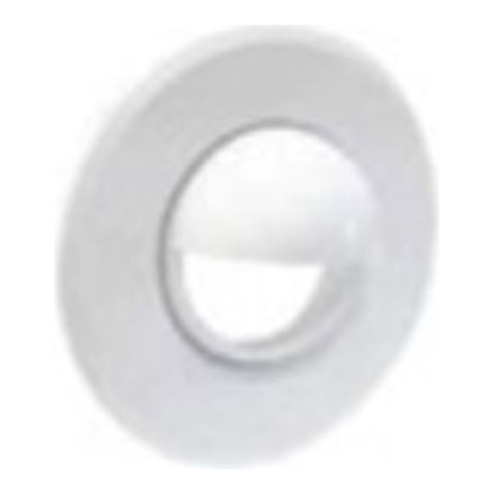 MINI STEP / DECK TRIM PREMIUM ROUND W/SCOOP - WHITE
