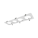 ECL - 4" - CADRE 4 LUMIÈRES - BLANC - COMPATIBLE AVEC RGD-ECL & EDA-ECL 4"