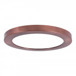 RIGID HS II SLIM FLUSH MOUNT MATTE GOLD RECESSED FRAME FOR HS2/9 - (DIA. 9 - 18" - HEIGHT 0 - 61")