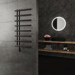 RHEA TOWEL WARMER - BLACK