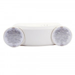 [R] Emergency light dual-head 1.6W 120-347V battery 120mins 1W