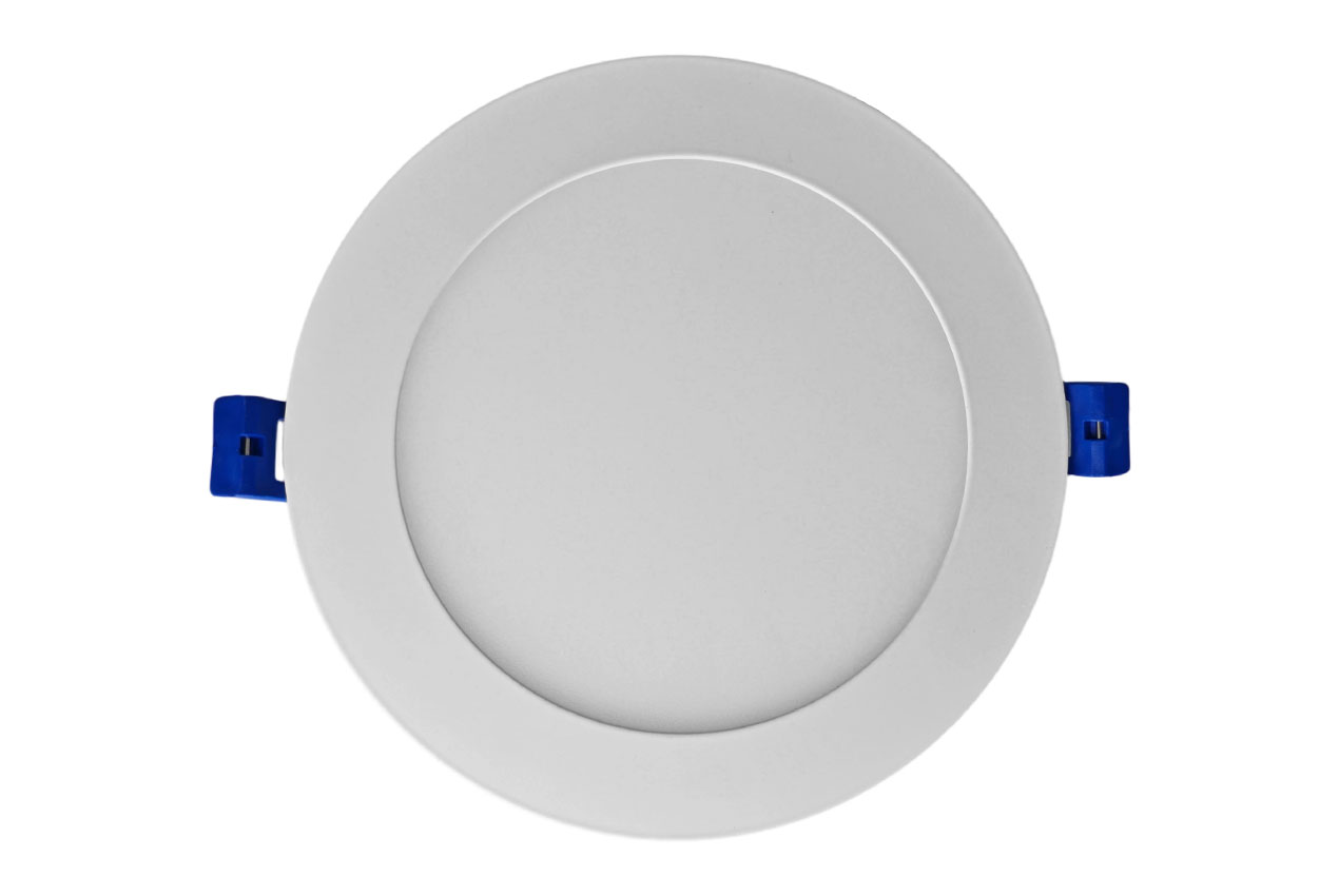 SDL - RECESSED DOWNLIGHT - 6" - ROUND - SLIM - 12W - 950 LM - 27/30/35/40/5000K - 120V - TRIAC/ELV DIMMING - WHITE